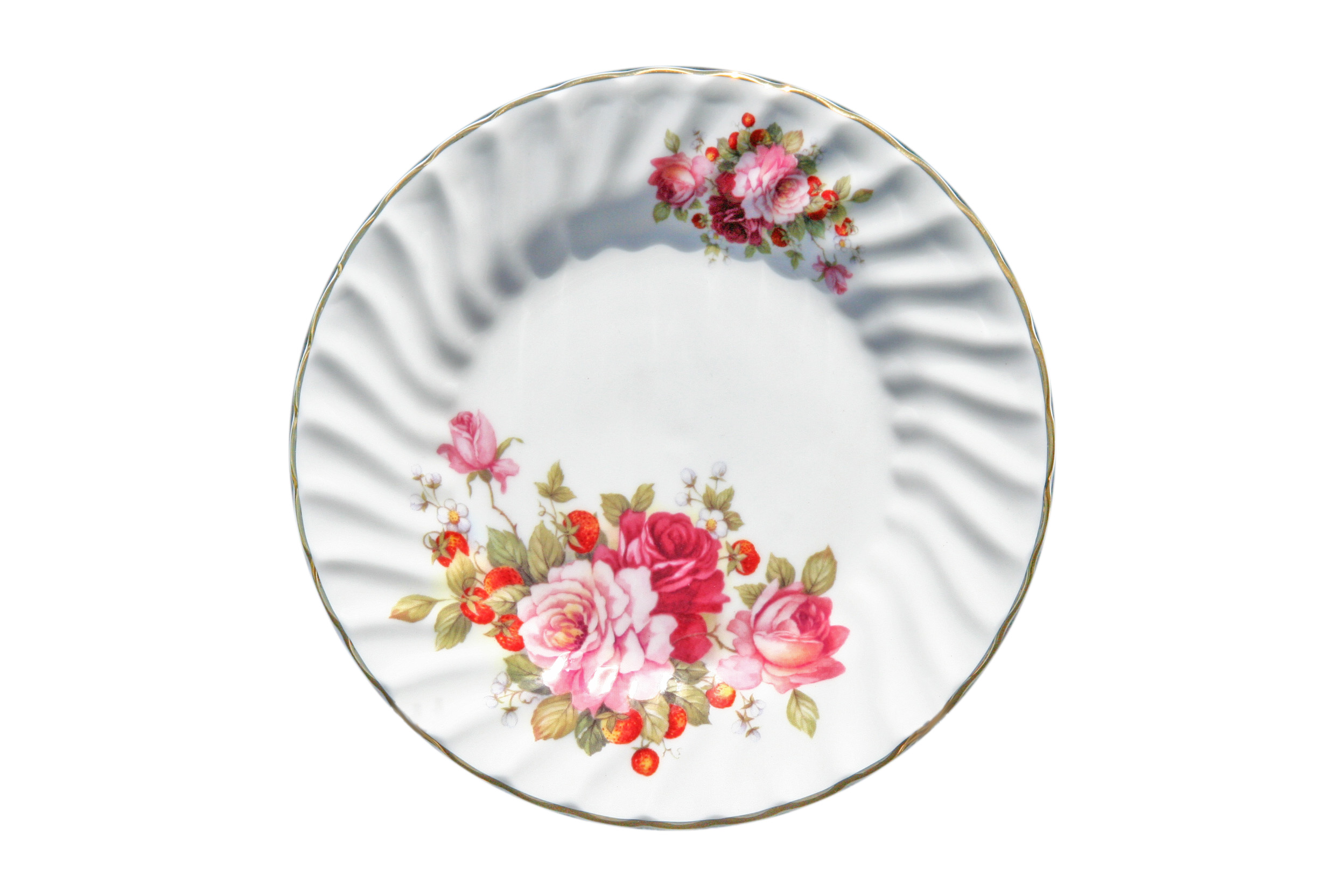 Strawberry Rose 6" Side Plate